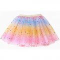 4428PP 3 Layer Star Rainbow Tutu (Pink Party)