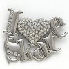 2603 I Love Skate Pin