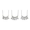2736 Word & Rhinestone Necklace