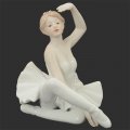 6017A Ceramic Ballet Dancer (Arm Up Pose)