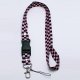 1001PC Pink Checker Lanyard