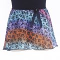 4311PP Girls Purple Rainbow Pull On Skirt