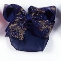 4034 Golden Sparkle Bow with Snood