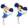 6066 Cheerleader Ornament