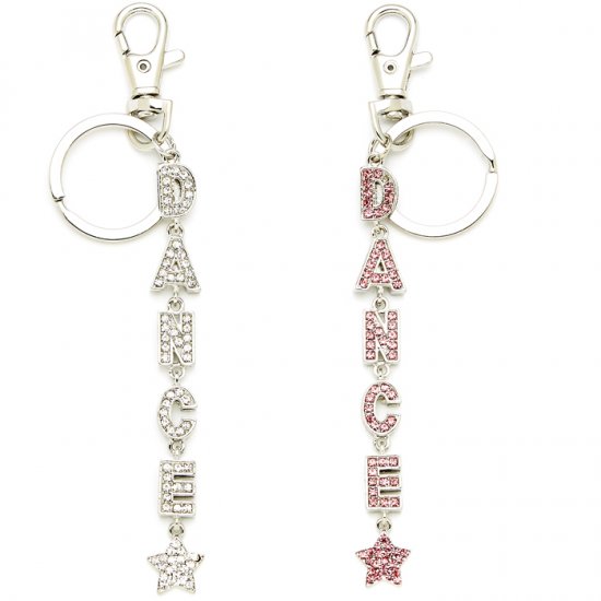 2818 Dance Word Keychain - Click Image to Close