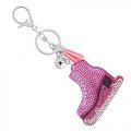 2828Pk Puffy Skate Keychain (Pink)