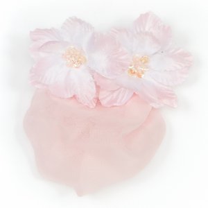 4041 Dual Flowers with Sequin Center Snood