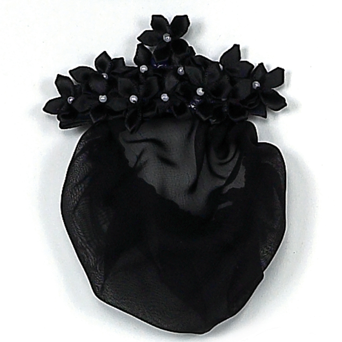 4007 Jeweled Pinwheel with Snood - Click Image to Close