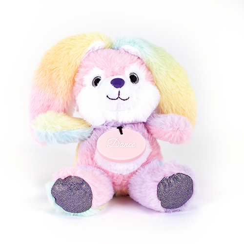 6335 Rainbow Lop Eared Bunny - Click Image to Close