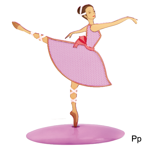 6451 Light Ballerina Jewelry Stand - Click Image to Close