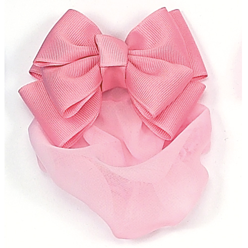 4022 Grosgrain Bow w Snood - Click Image to Close