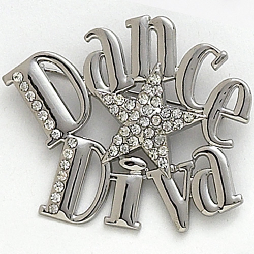 2601 Dance Diva Pin - Click Image to Close