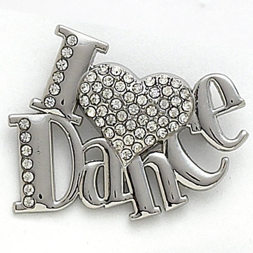 2602 I Love Dance Pin - Click Image to Close