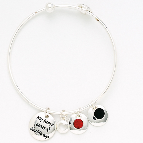 2751T Tap Dancer Phrase and Stone Bracelet - Click Image to Close