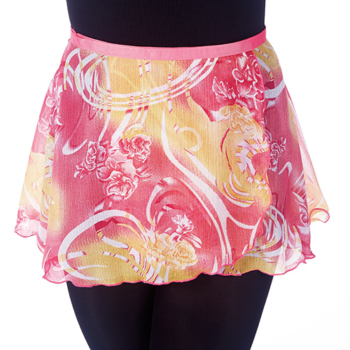 4494PS Ladies 12" Pink Shimmer Print Wrap - Click Image to Close