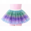 4428MM 3 Layer Star Rainbow Tutu (Mermaid Magic)