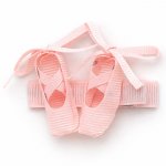 3948 Ballet Shoe Hair Clip