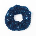 2307Ry Sequin Scrunchie (Royal) Set of 4 2307Ry Sequin Scrunchie (Royal) Set of 4