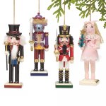 6072 Nutcracker Ornaments (Set of 4)