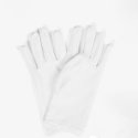 4654Wh White Nylon Gloves Youth Medium (size 8-12)