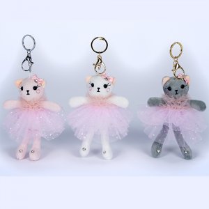 6105 Ballerina Kitten Bag Tags (Set of 3)