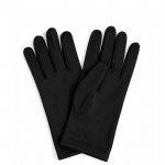 4654Bk Black Nylon Gloves (Youth Medium)