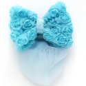 4066 Rosette Bow with Snood