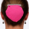 4038Cs Rhinestone Clip with Custom Snood