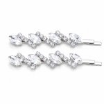 2734B Diamond Crystal Bobby Pins