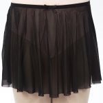 4434Bk Girls Mesh Skrit (Black)