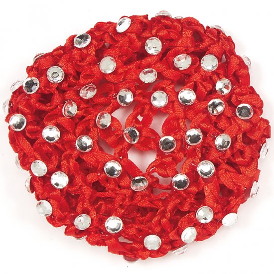 2111Rd Rhinestone Knit Buncover (Red only) - Click Image to Close