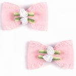 3917 Ruffle Bow Pair