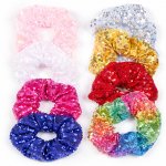 2307 Sequin Scrunchies (Set of 4)