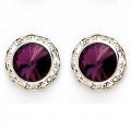 2710C 17mm Clip Performance Earrings (Select Colors)