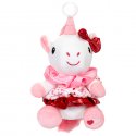 6358S Scrunch Bunch Sweetheart Unicorn Bag Tag