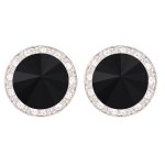 2712Bk 13mm Black Performance Earrings