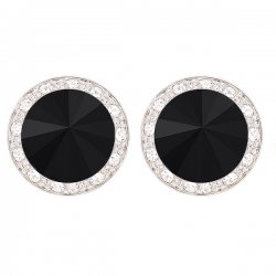 2712Bk 13mm Black Performance Earrings