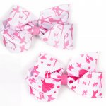 4029 Dance Print Bow (Set of 2)