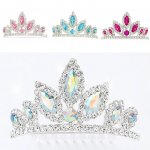 2803 Rhinestone with Color Tiara