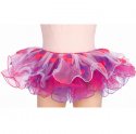 4409HPP Stitched Flower Tutu (Hot Pink/Purple)
