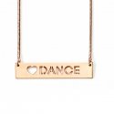2772 Rose Gold Dance Necklace