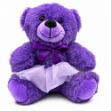 6306Pp Purple Dance Bear