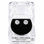 2717 Large CZ Post Earings