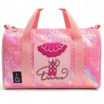 4914Fu Rosie Toes Duffle Bag (Fuchsia)