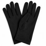 4652Bk Black Nylon Gloves (Adult)