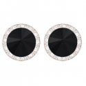 2712Bk 13mm Black Performance Earrings