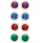 2710P 17mm Post Performance Earrings (Select Colors)