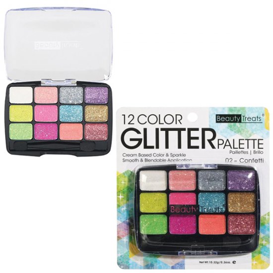 2514B Confetti Glitter Palette (Set of 4) - Click Image to Close