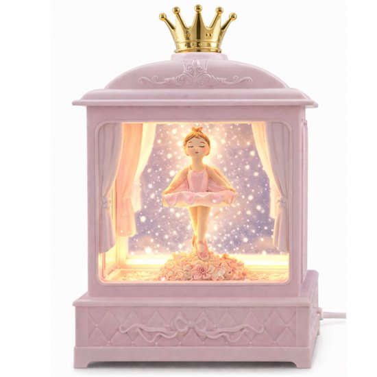 6428 Sweet Dreams Musical Ballerina Lantern - Click Image to Close