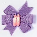 3915 Pinwheel Bow w Ballet Shoes